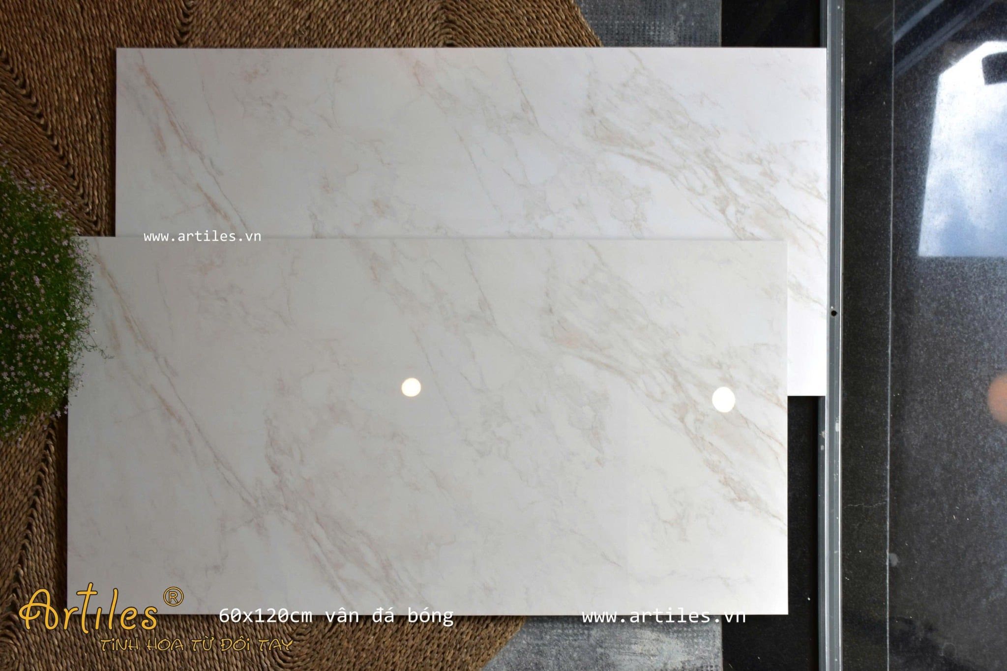 Gạch ốp lát 60x120cm vân đá Marble ArtP-H17