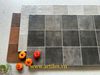 Gạch ốp lát trang trí mix màu xám đen