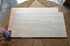 Gạch vân đá travertine màu kem beige mờ mịn
