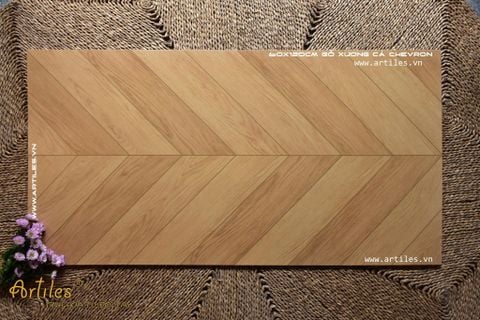  Gạch Vân Gỗ xương cá 60x120cm chất lượng ArtW02 