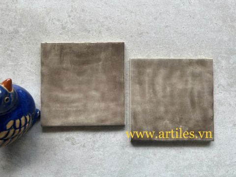  Gạch thẻ vuông màu xám bóng lượn Art2003 
