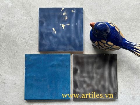  Gạch thẻ xanh dương bóng lượn Art2007 