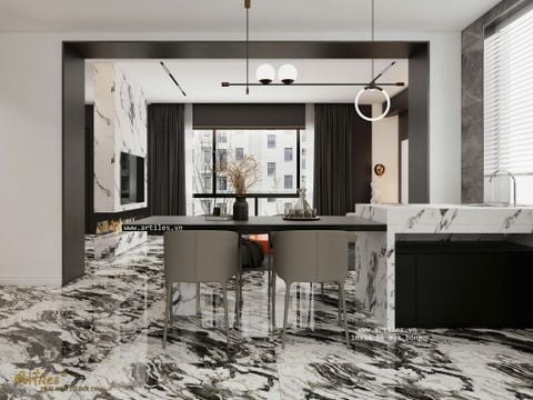  Gạch Vân Đá 1 Mét X 1 Mét Đẹp Art54010 