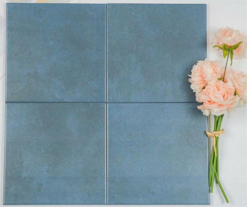  Gạch bông 20x20cm màu xanh dương 