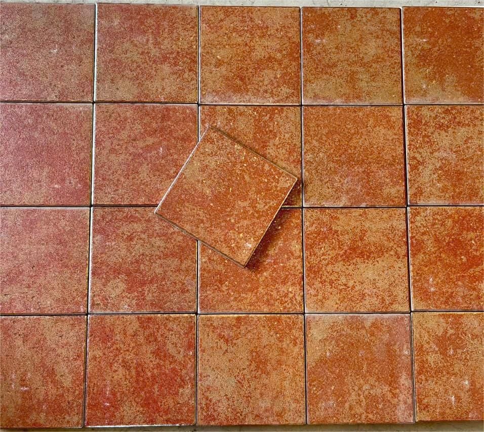Gạch thẻ men gốm giả cổ