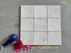 Gạch thẻ màu kem beige men bóng gợn sóng 100x100mm Art01G
