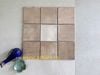 Gạch thẻ màu nâu vàng men mờ gợn sóng 100x100mm Art03M