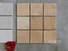 Gạch thẻ màu nâu vàng men mờ gợn sóng 100x100mm Art03M