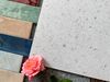Gạch đá mài terrazzo hạt đá kem Art360068