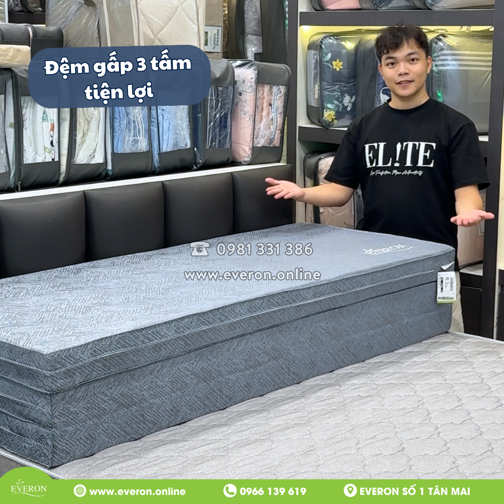 Đệm Bông Ép Everon