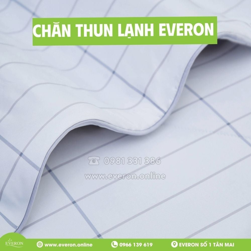 Chăn thun lạnh Everon Cool - ICECA (Summer set 2026)