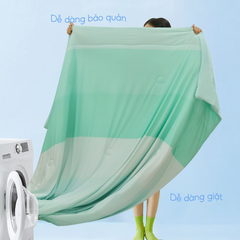 Chăn hè mát lạnh I Cool NM8036 - Mền lạnh ICool Advance NIN House hoa văn NM8036