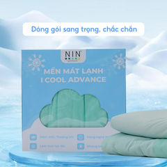 Chăn hè mát lạnh I Cool NM8036 - Mền lạnh ICool Advance NIN House hoa văn NM8036