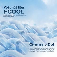 SKY BLUE - Bộ chăn ga gối NIN Cool Plus