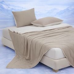 Warm Grey - Bộ chăn ga gối NIN Cool Plus