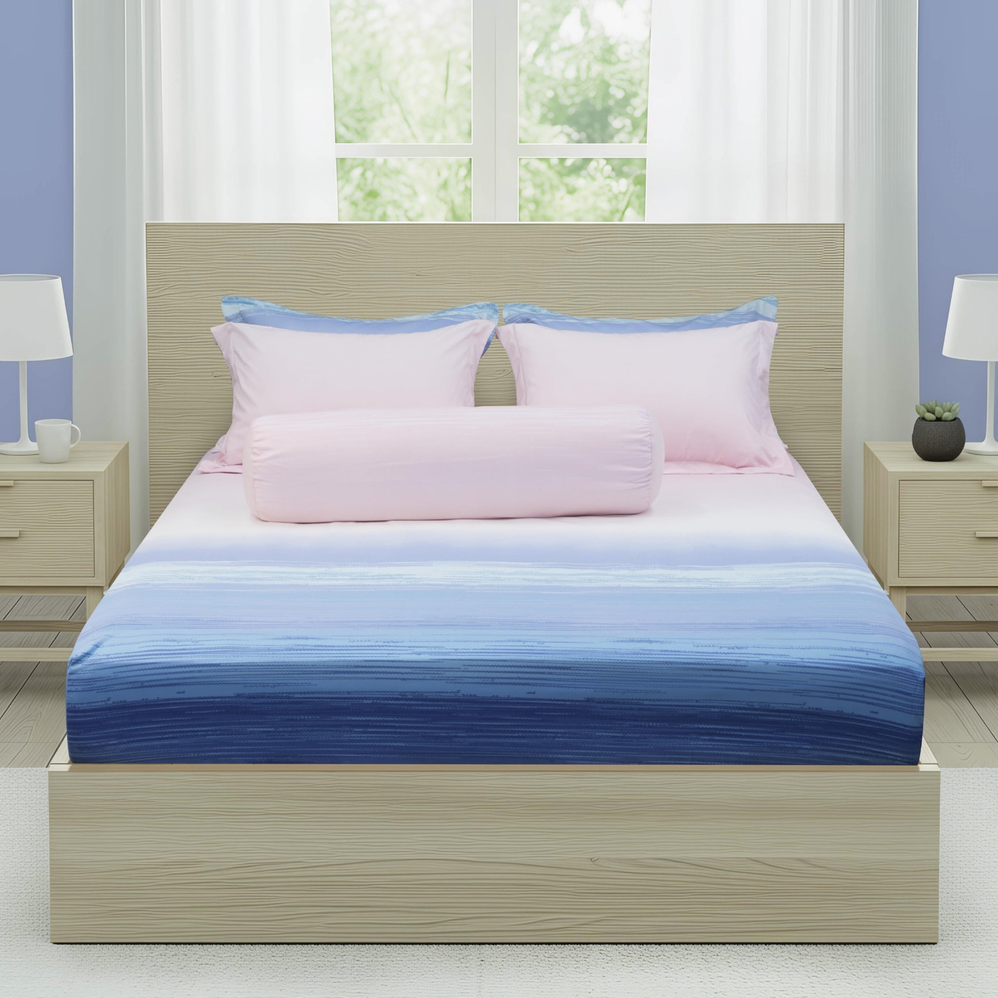 CT220046 - Bộ chăn ga gối Microfiber NIN Calisto