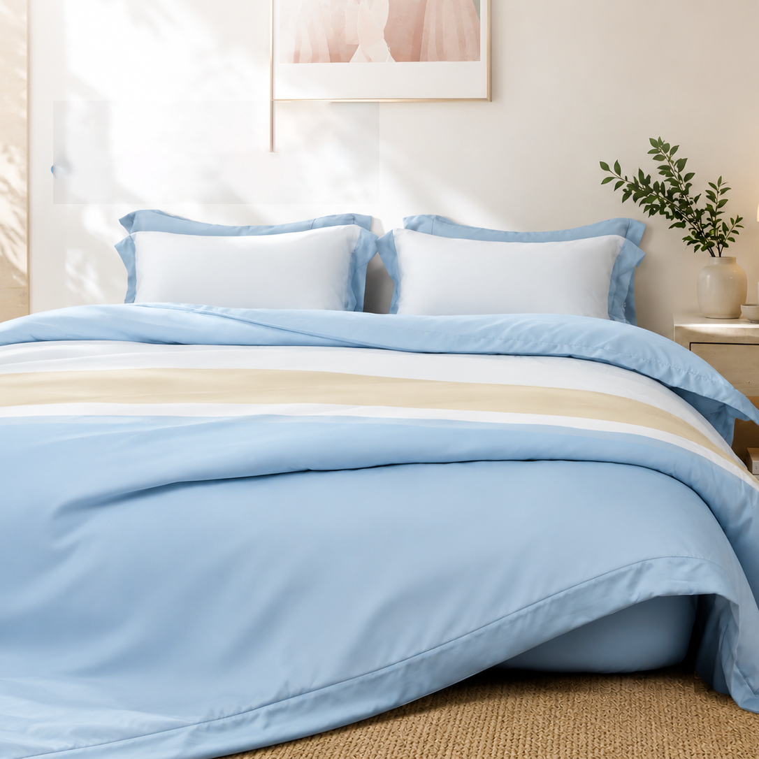 NP8921 - Bộ chăn ga gối Tencel NIN Pristine NP8921