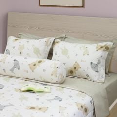CT220044 - Bộ chăn ga gối Microfiber NIN Calisto