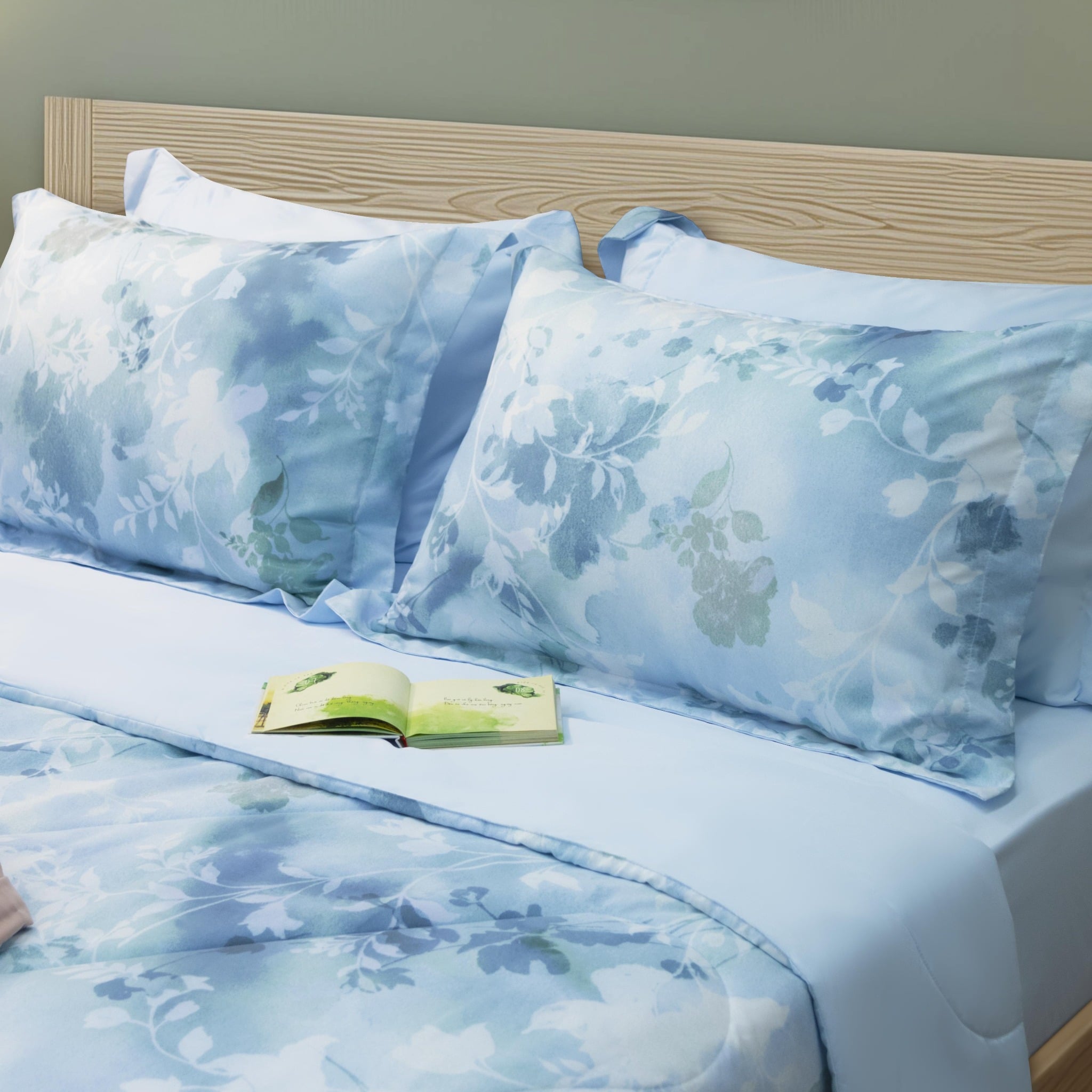 CT220048 - Bộ chăn ga gối Microfiber NIN Calisto