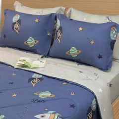 CT220041 - Bộ chăn ga gối Microfiber NIN Calisto