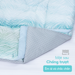 Sea waves - Bộ 5 món gấp gọn tiện lợi cho bé đi học Viscose cao cấp