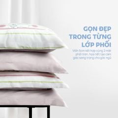 N190081 - Bộ chăn ga gối 100% cotton sateen NIN Collins N190081
