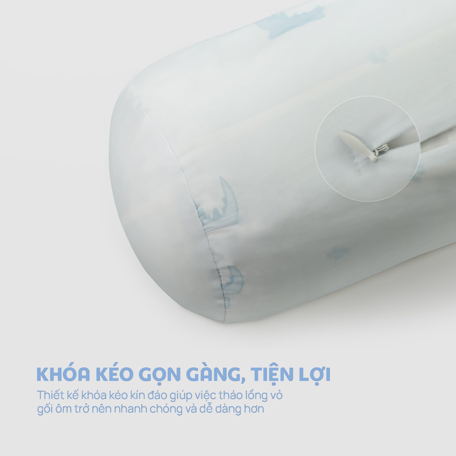 N190084 - Bộ chăn ga gối 100% cotton sateen NIN Collins N190084