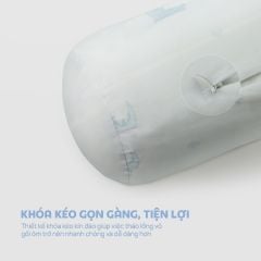 N190084 - Bộ chăn ga gối 100% cotton sateen NIN Collins N190084