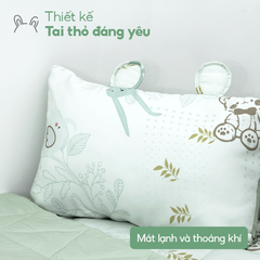 Gentle Wild - Bộ 5 món gấp gọn tiện lợi cho bé đi học Viscose cao cấp