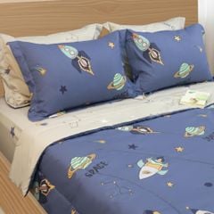 CT220041 - Bộ chăn ga gối Microfiber NIN Calisto