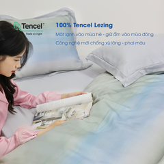 NP8908 - Bộ chăn ga gối Tencel NIN Pristine NP8908