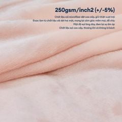 Mền tuyết NIN - Pink light