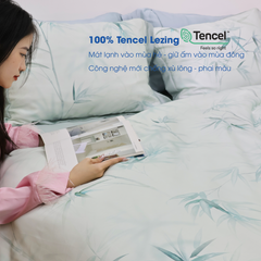 NP8912 - Bộ chăn ga gối Tencel NIN Pristine NP8912