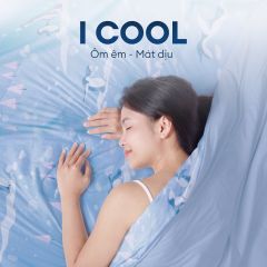 Chăn hè mát lạnh I Cool NM8037 - Mền lạnh ICool Advance NIN House hoa văn NM8037