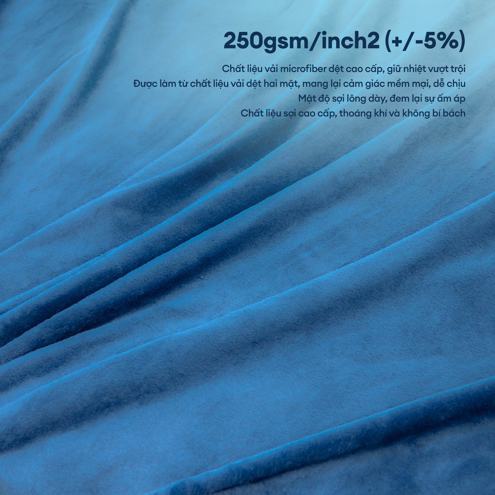 Mền tuyết NIN - Dark Blue