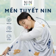 Mền tuyết hoa văn NIN màu SPACE DREAM