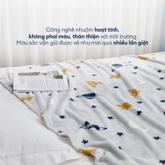 Mền tuyết hoa văn NIN màu SPACE DREAM