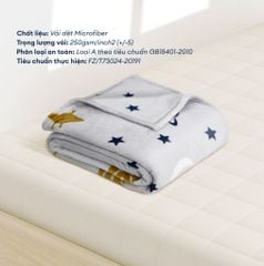 Mền tuyết hoa văn NIN màu SPACE DREAM
