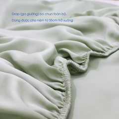NP8914 - Bộ chăn ga gối Tencel NIN Pristine NP8914