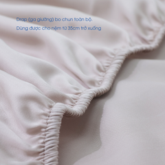 NP8911 - Bộ chăn ga gối Tencel NIN Pristine NP8911
