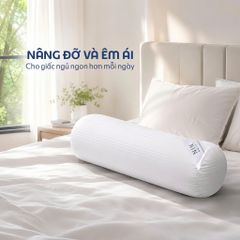 Ruột gối ôm Soft Feel 100% cotton 35x100cm NIN House gòn Microfiber