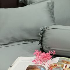 Bộ chăn ga gối Tencel NIN Florence Cloud Grey
