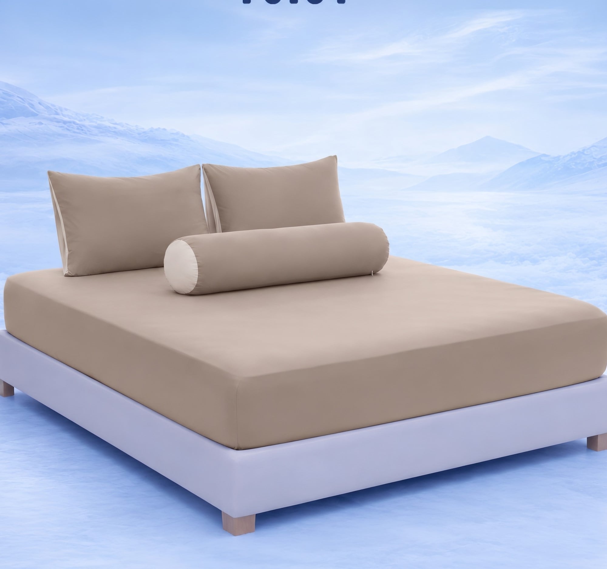 Warm Grey - Bộ chăn ga gối NIN Cool Plus