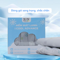 Chăn hè mát lạnh I Cool NM8031 - Mền lạnh ICool Advance NIN House hoa văn NM8031