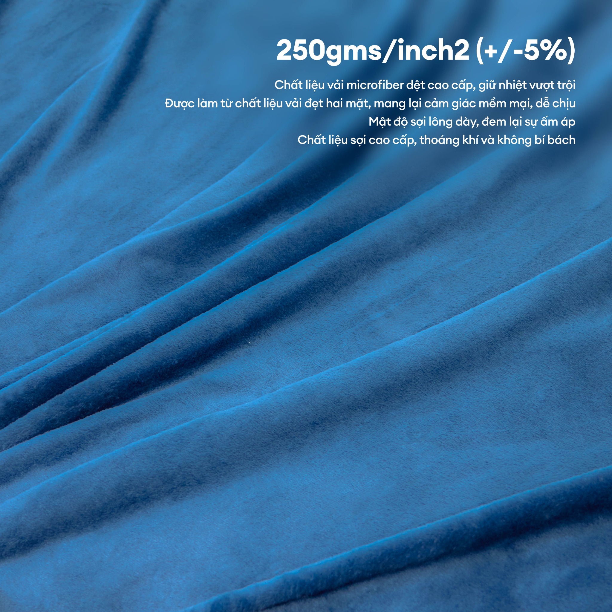 Mền tuyết NIN - Dark Blue