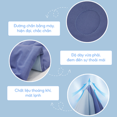 Chăn hè mát lạnh I Cool NM8034 - Mền lạnh ICool Advance NIN House hoa văn NM8034