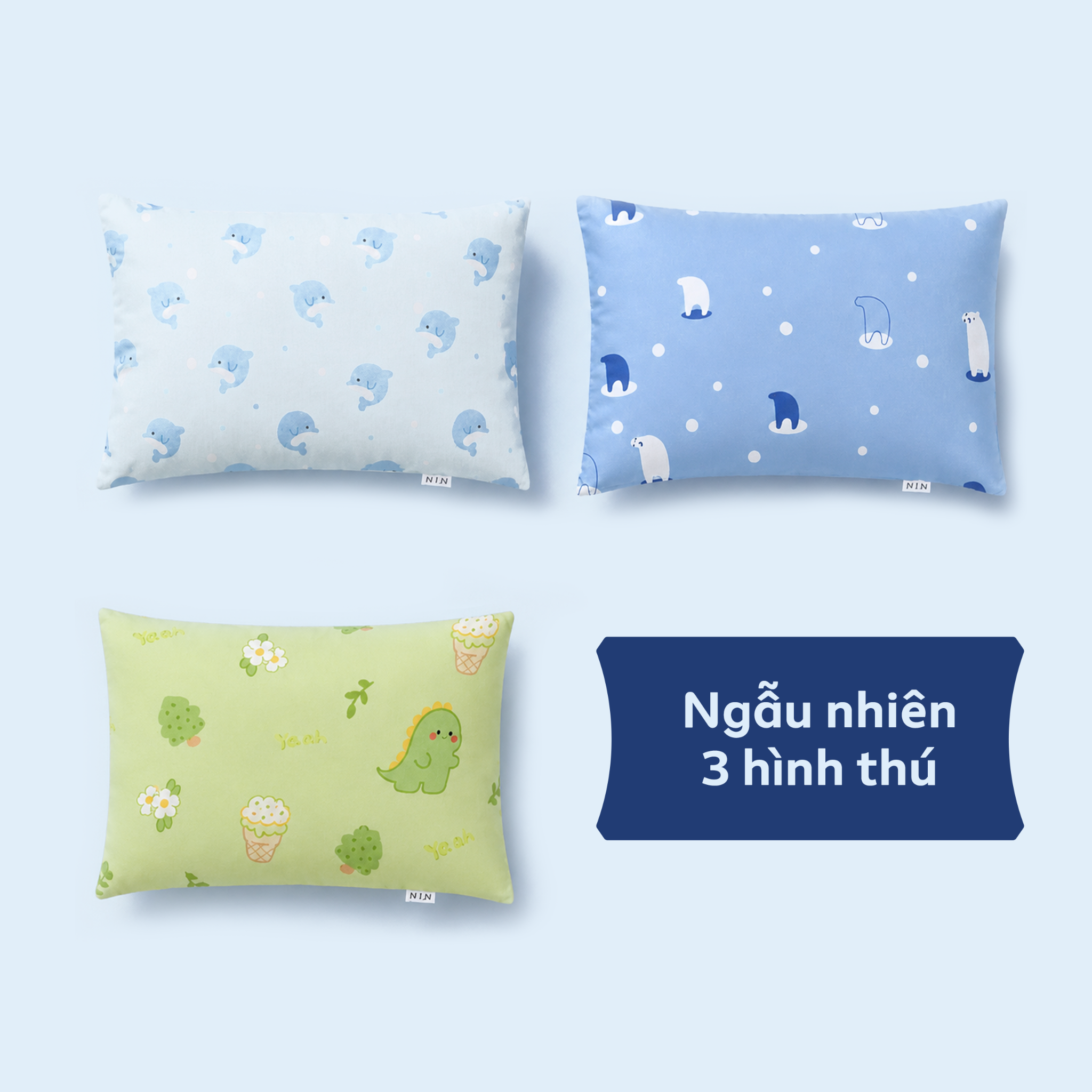 Ruột gối nằm I COOL Advance hoa văn NIN House