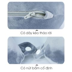 Tựa cổ du lịch - Light Brown