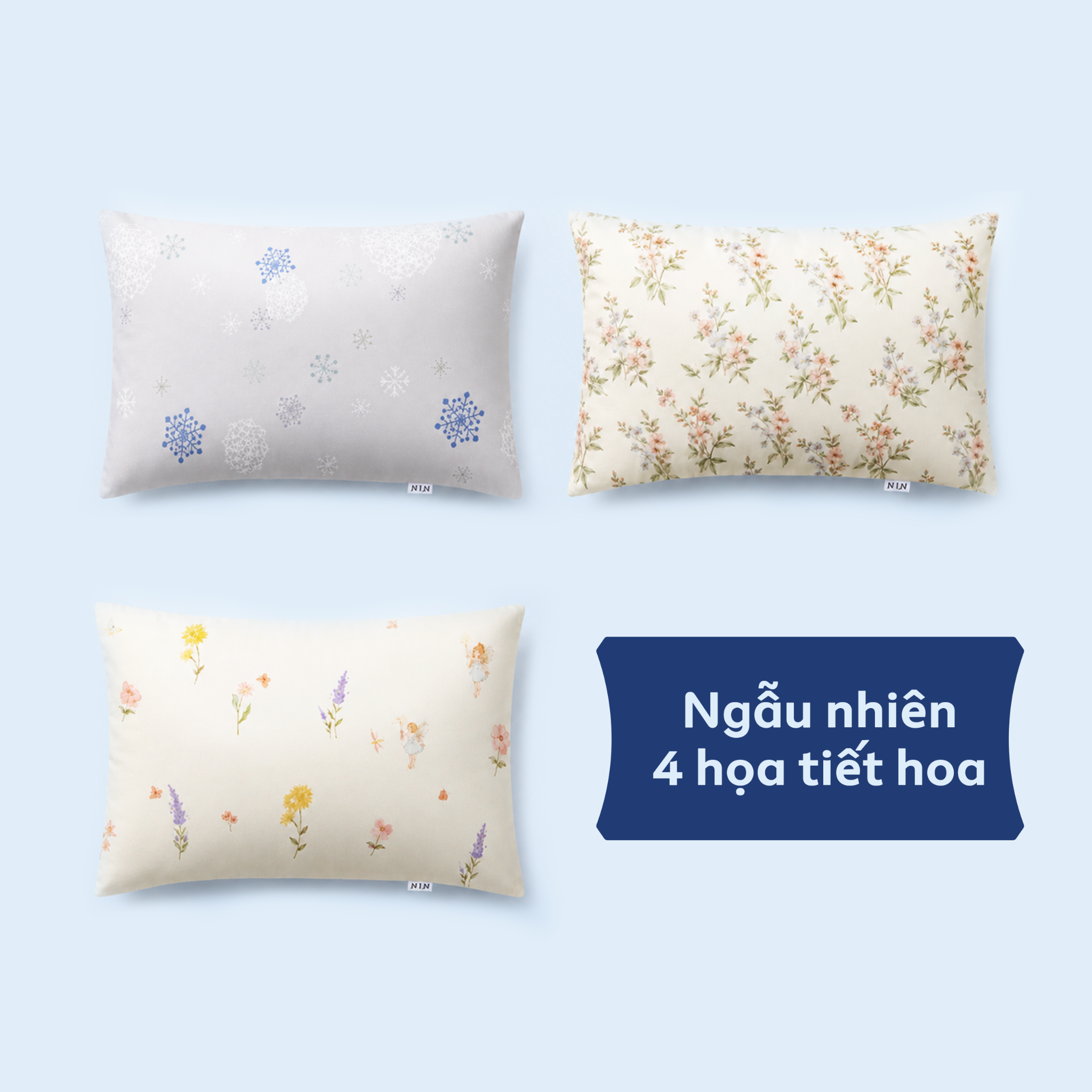 Ruột gối nằm I COOL Advance hoa văn NIN House