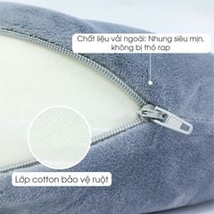 Tựa cổ du lịch - Grey